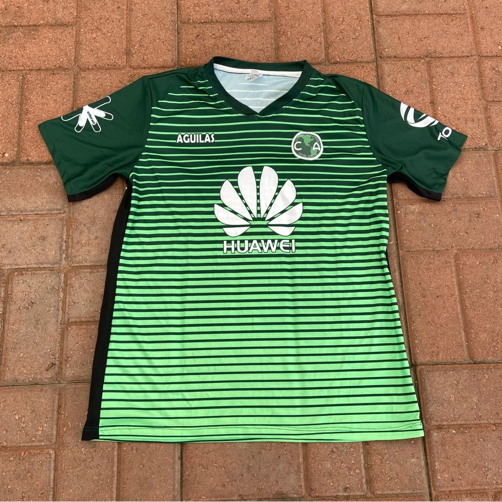 Club Deportivo America Soccer Jersey Size Medium Green